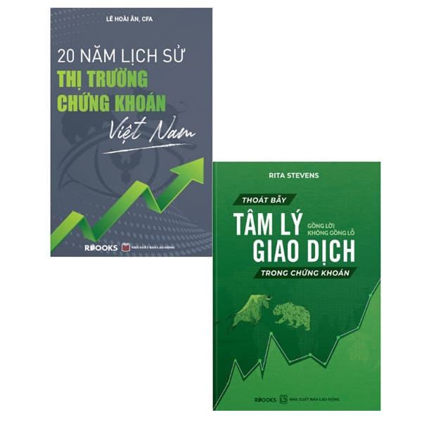 Combo 20 Năm Lịch Sử Thị Trường Chứng Khoán Việt Nam + Thoát Bẫy Tâm Lý Giao Dịch Trong Chứng Khoán