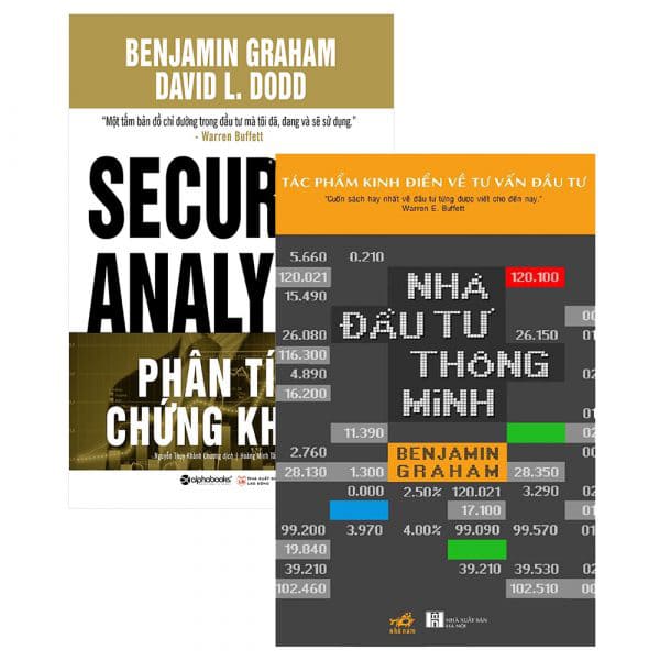 Bộ sách Phân tích chứng khoán và Đầu tư thông minh tác giả Benjamin Graham